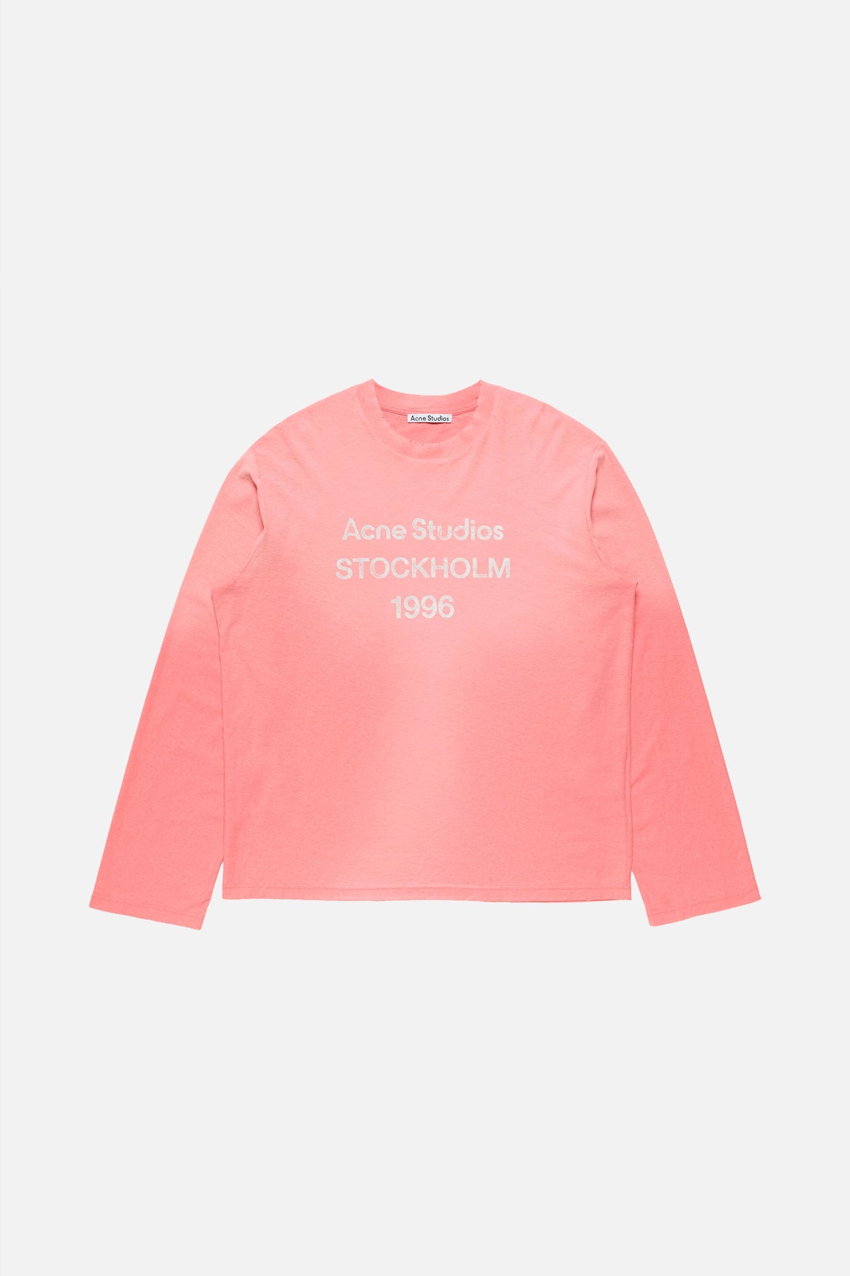 Acne Studios 1996 Logolu Sprey Baskılı Sweatshirt