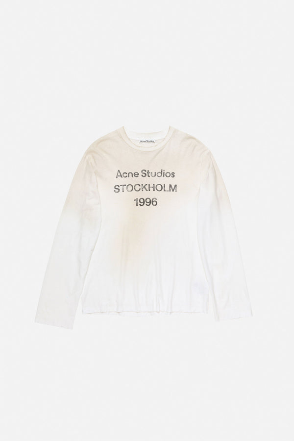 Acne Studios 1996 Logolu Sprey Baskılı Sweatshirt