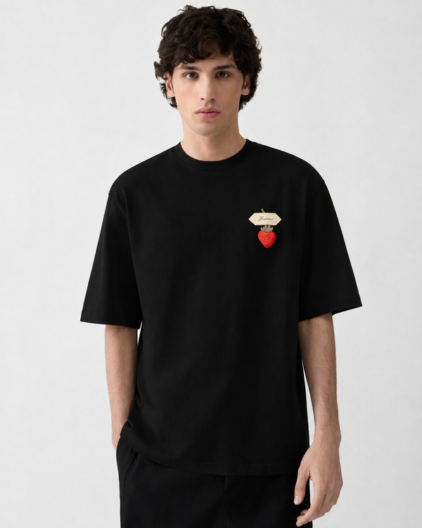 JACQUEMUS Çilek Logolu T-Shirt