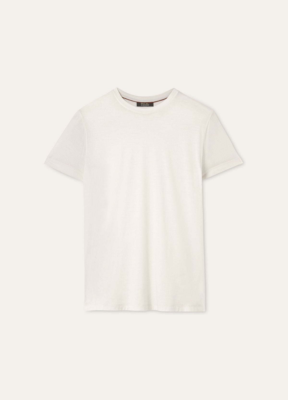 Loro Piana Como The Gift of Kings® Beyaz T-Shirt