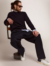 Erkek Golden Goose Logo Sweatshirt
