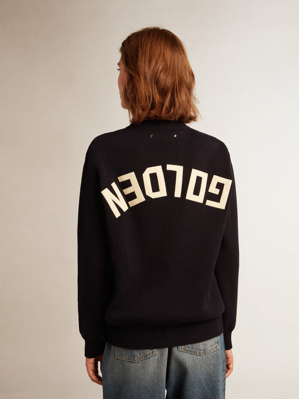 Kadın Golden Goose Logo Sweatshirt