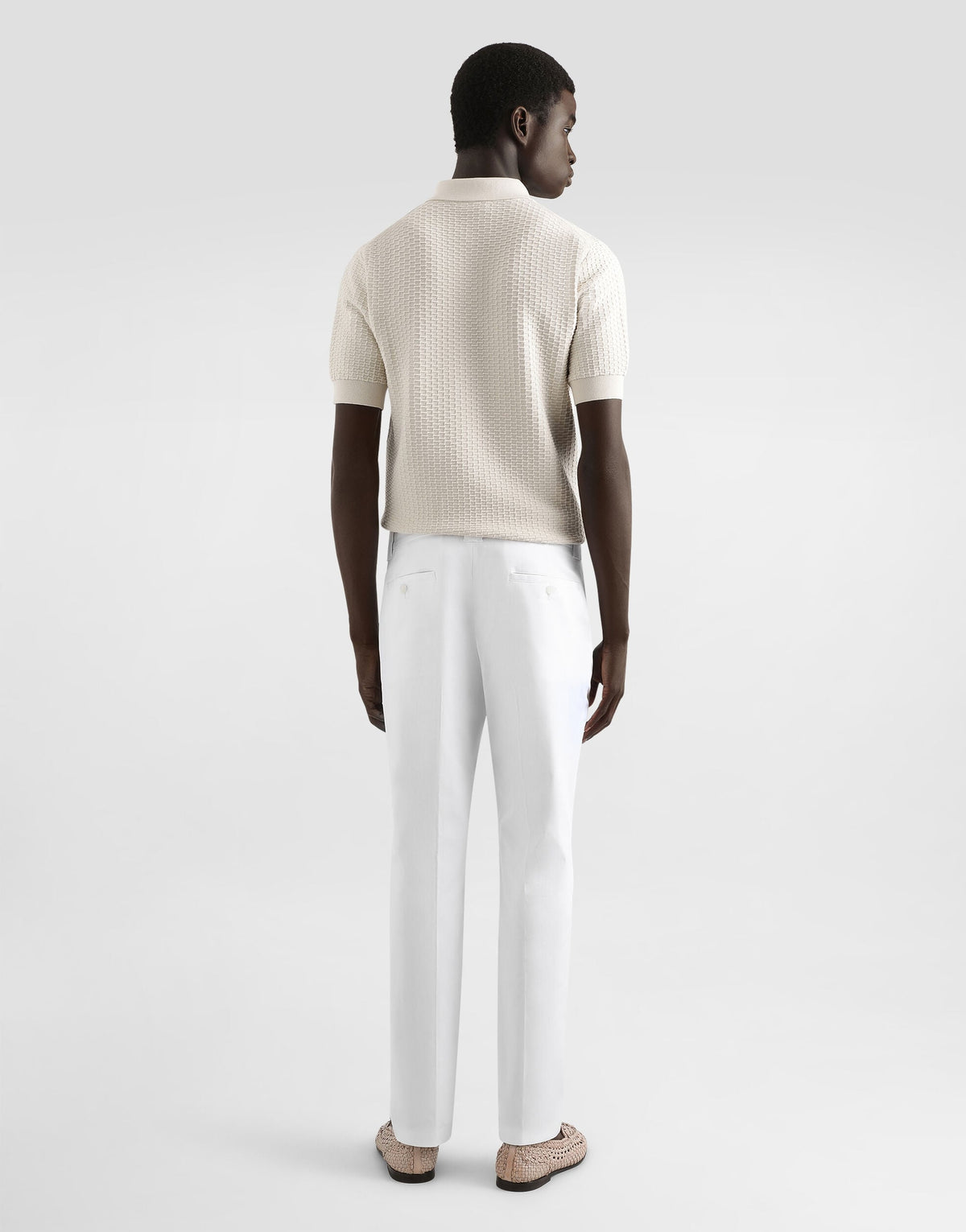 Dolce&Gabbana Pamuk Polo Bej T-Shirt