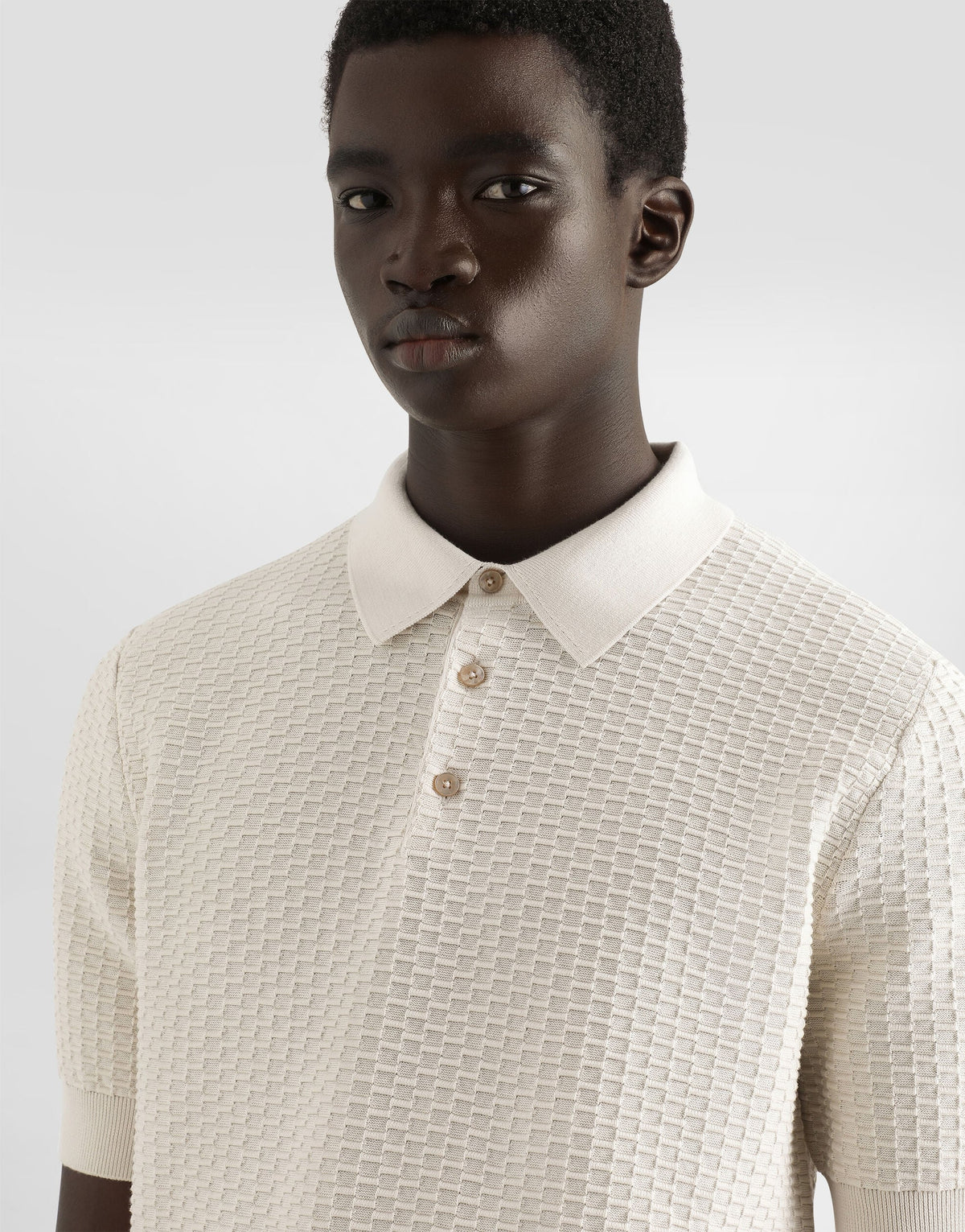 Dolce&Gabbana Pamuk Polo Bej T-Shirt