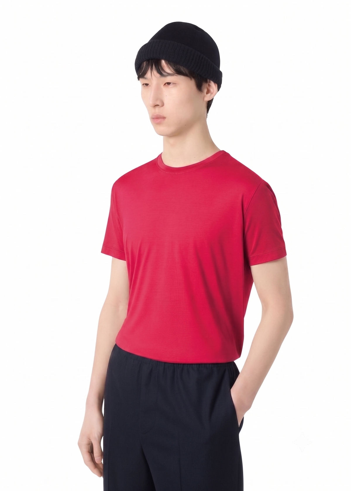 Loro Piana Como The Gift of Kings® Kırmızı T-Shirt