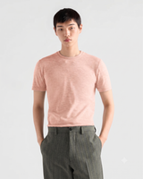 Prada Pembe Yün T-Shirt