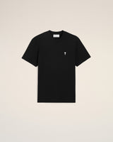 Ami de Coeur Baskılı Pamuklu Siyah T-Shirt