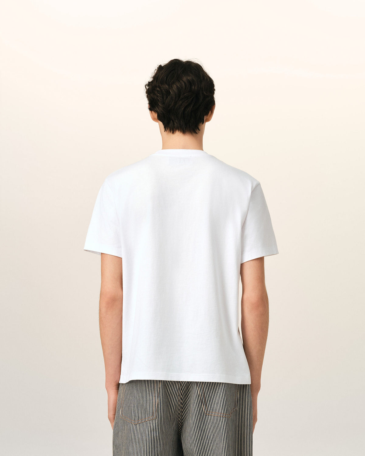 Ami de Coeur Baskılı Pamuklu Beyaz T-Shirt