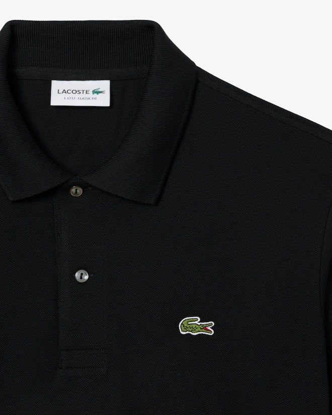 Lacoste Klasik Kesim Orginal L.12.12 Siyah Polo