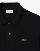 Lacoste Klasik Kesim Orginal L.12.12 Siyah Polo