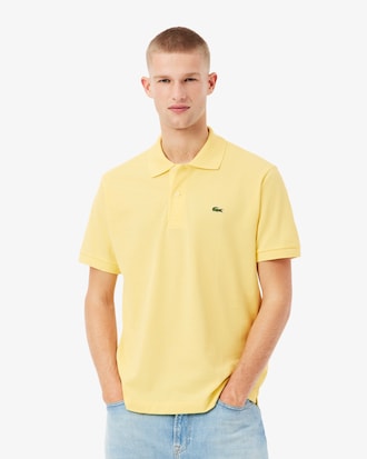 Lacoste Klasik Kesim Orginal L.12.12 Sarı Polo