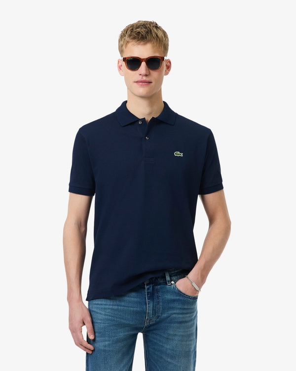 Lacoste Klasik Kesim Orginal L.12.12 Lacivert Polo