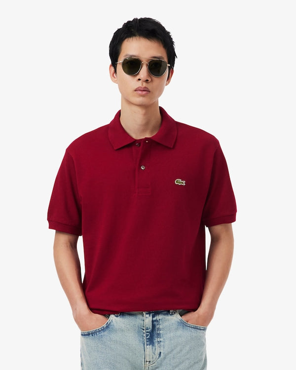 Lacoste Klasik Kesim Orginal L.12.12 Bordo Polo