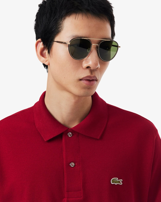 Lacoste Klasik Kesim Orginal L.12.12 Bordo Polo