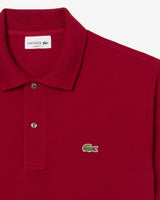 Lacoste Klasik Kesim Orginal L.12.12 Bordo Polo