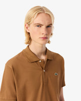 Lacoste Klasik Kesim Orginal Kahverengi L.12.12 Polo