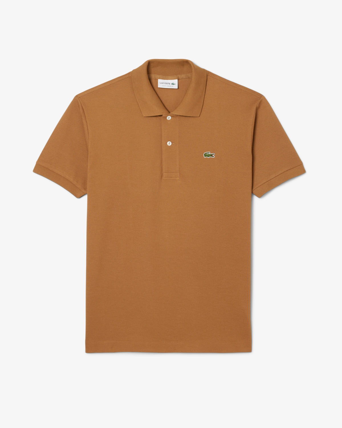 Lacoste Klasik Kesim Orginal Kahverengi L.12.12 Polo