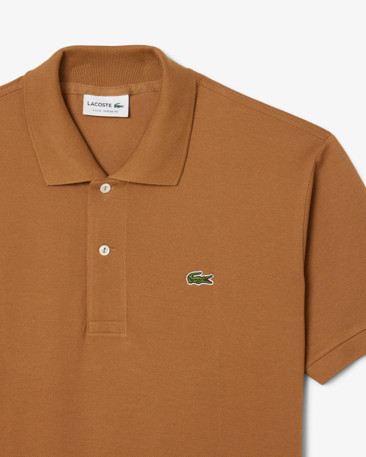 Lacoste Klasik Kesim Orginal Kahverengi L.12.12 Polo