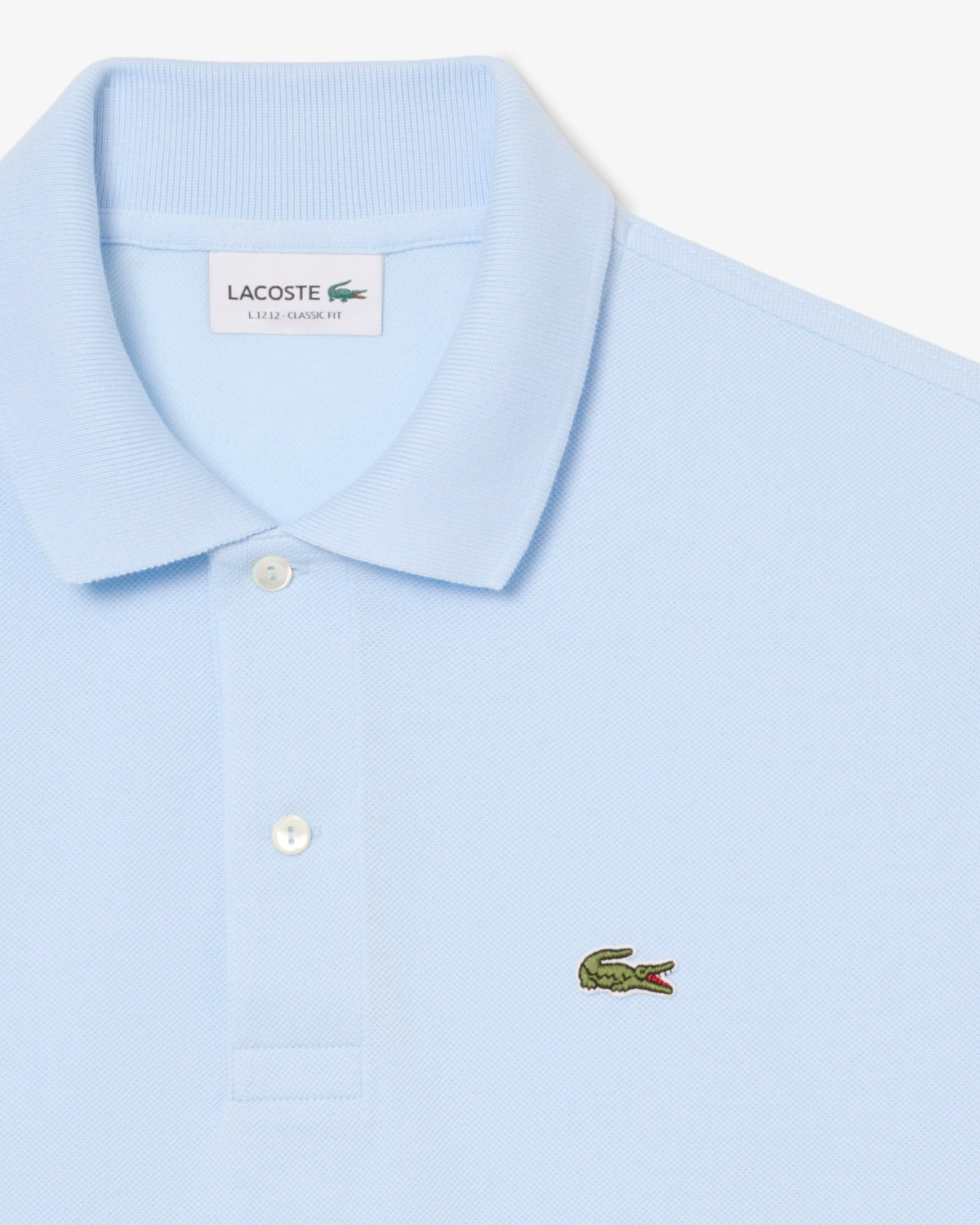 Lacoste Klasik Kesim Orginal L.12.12 Buz Mavisi Polo