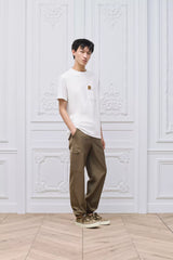 Dior Cepli Beyaz T-Shirt , Rahat Kesim