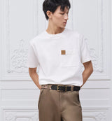 Dior Cepli Beyaz T-Shirt , Rahat Kesim