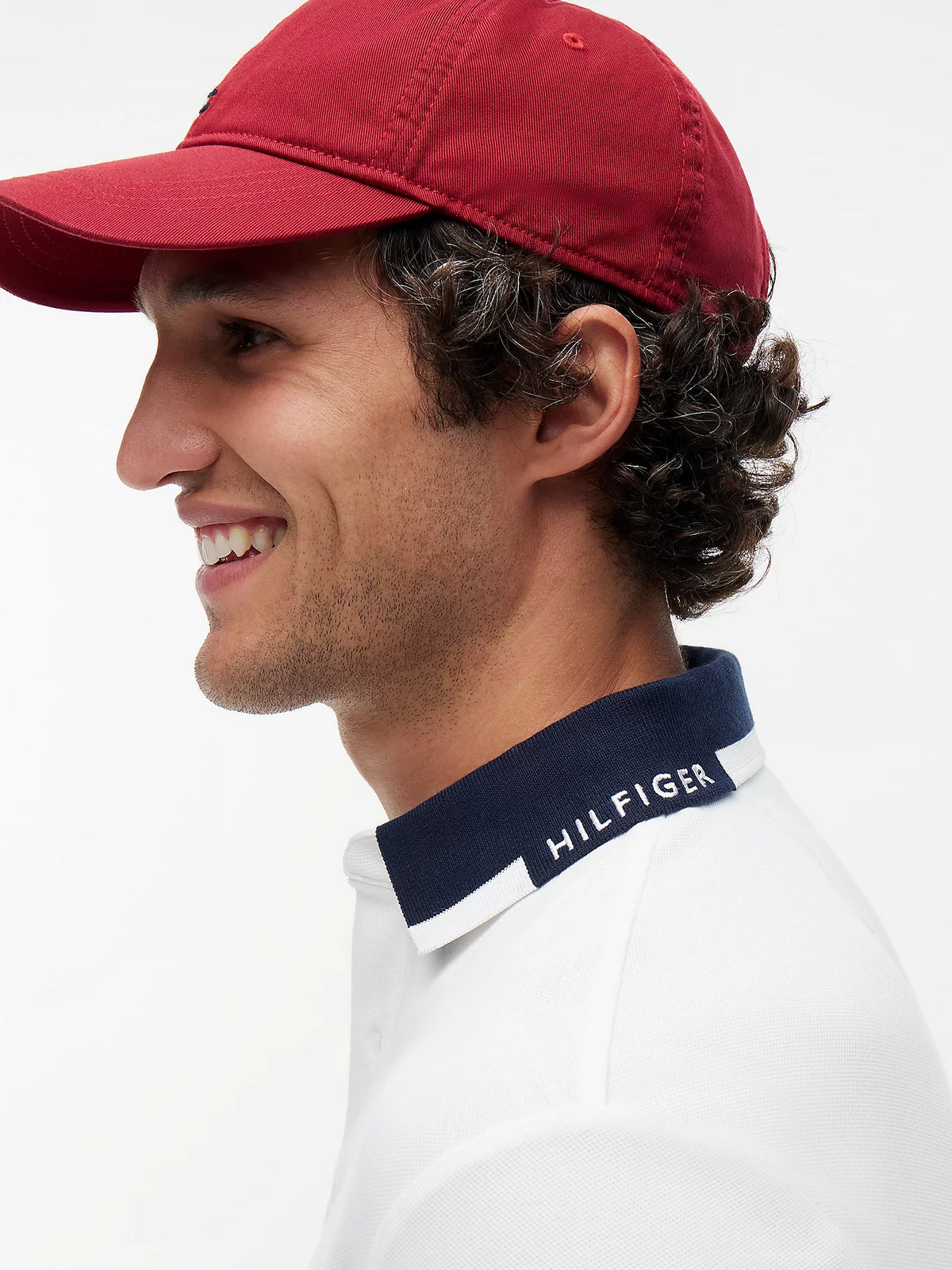 Tommy Hilfiger Lacivert Örgü Polo T-Shirt