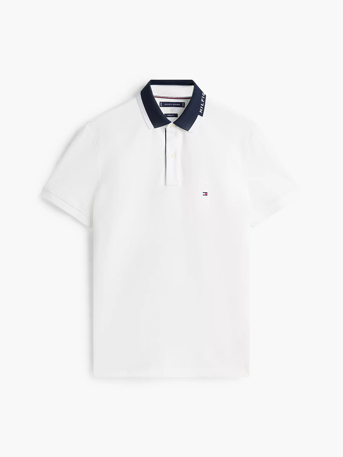 Tommy Hilfiger Lacivert Örgü Polo T-Shirt