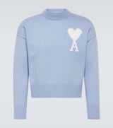 Ami Logo Mavi Sweatshirt