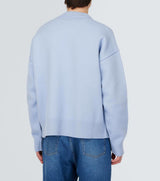 Ami Logo Mavi Sweatshirt