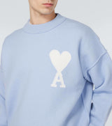 Ami Logo Mavi Sweatshirt