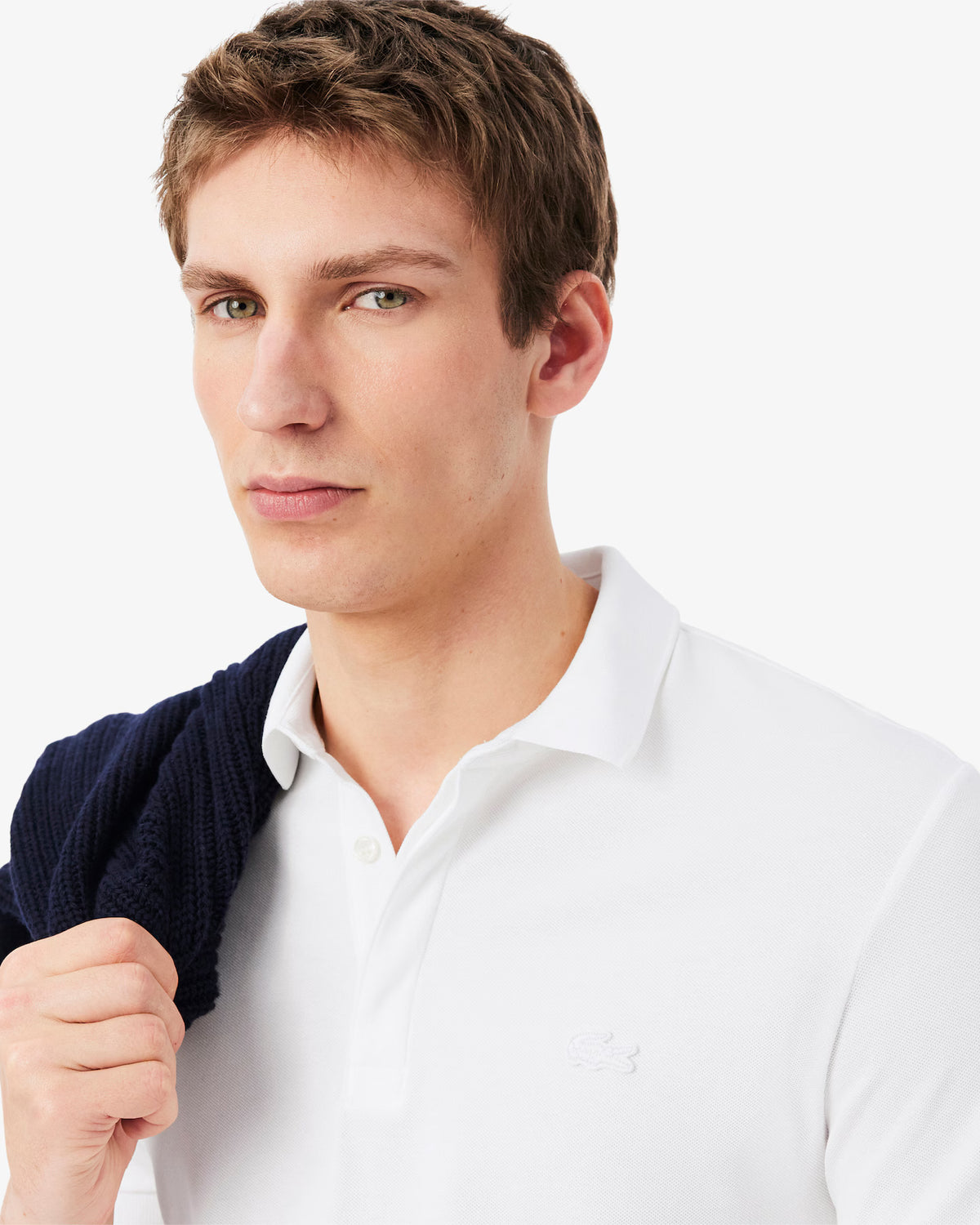 Lacoste Erkek Regular Fit Beyaz Paris Polo