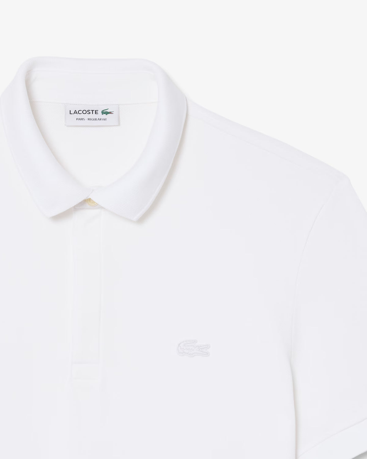 Lacoste Erkek Regular Fit Beyaz Paris Polo