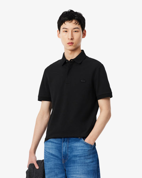 Lacoste Erkek Regular Fit Siyah Paris Polo