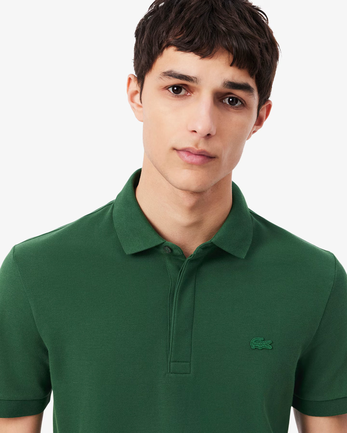 Lacoste Erkek Regular Fit Yeşil Paris Polo