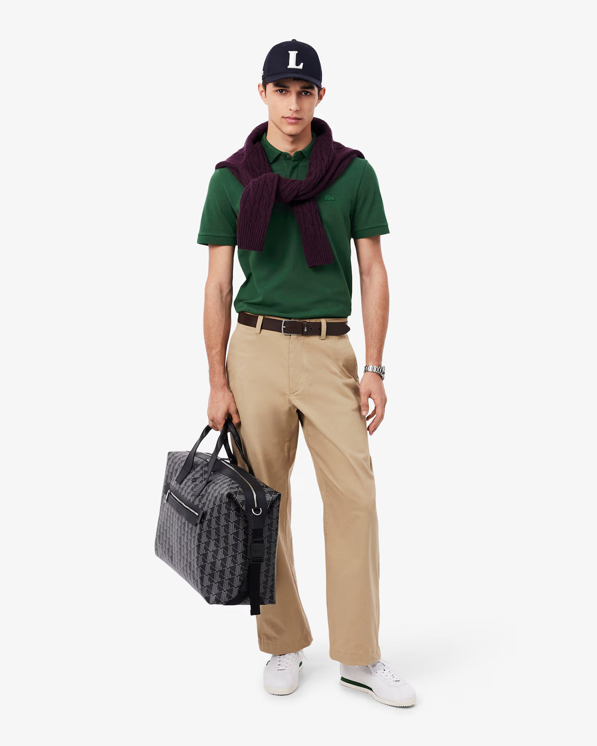 Lacoste Erkek Regular Fit Yeşil Paris Polo