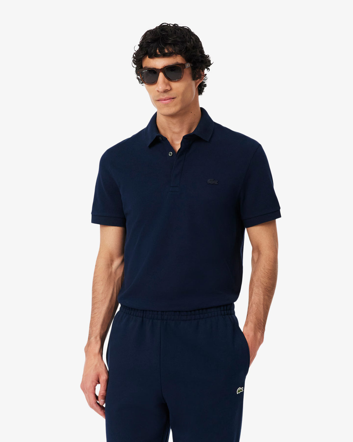 Lacoste Erkek Regular Fit Lacivert Paris Polo