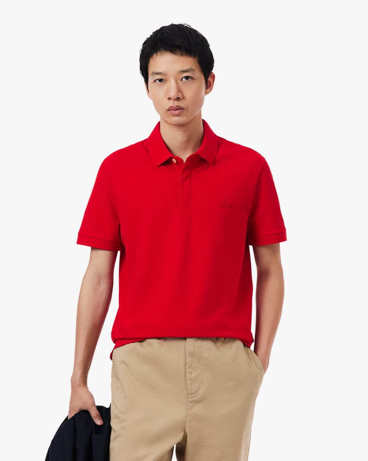 Lacoste Erkek Regular Fit Kırmızı Paris Polo