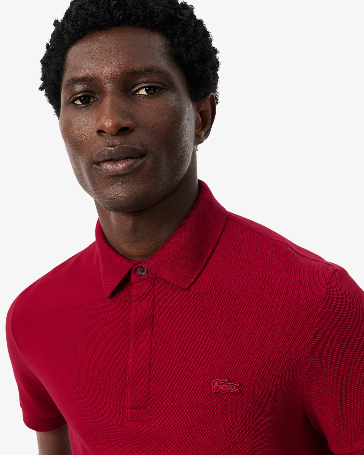Lacoste Erkek Regular Fit Bordo Paris Polo