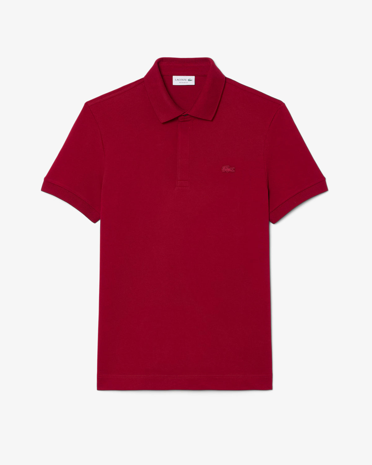 Lacoste Erkek Regular Fit Bordo Paris Polo