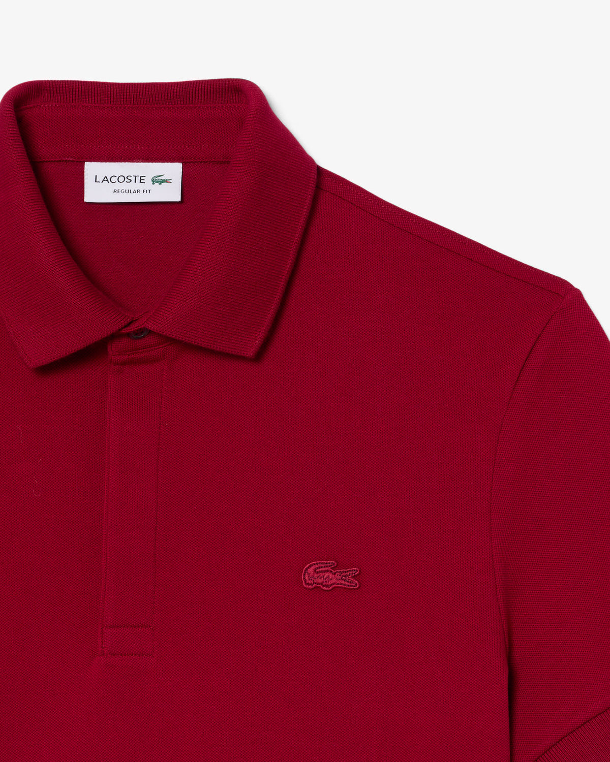Lacoste Erkek Regular Fit Bordo Paris Polo