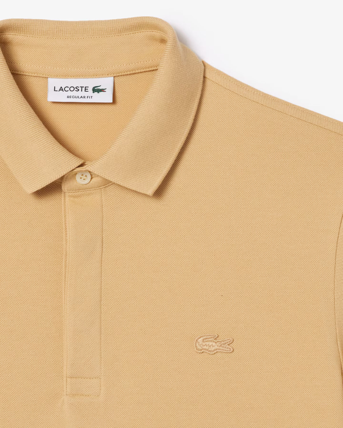 Lacoste Erkek Regular Fit Bej Paris Polo