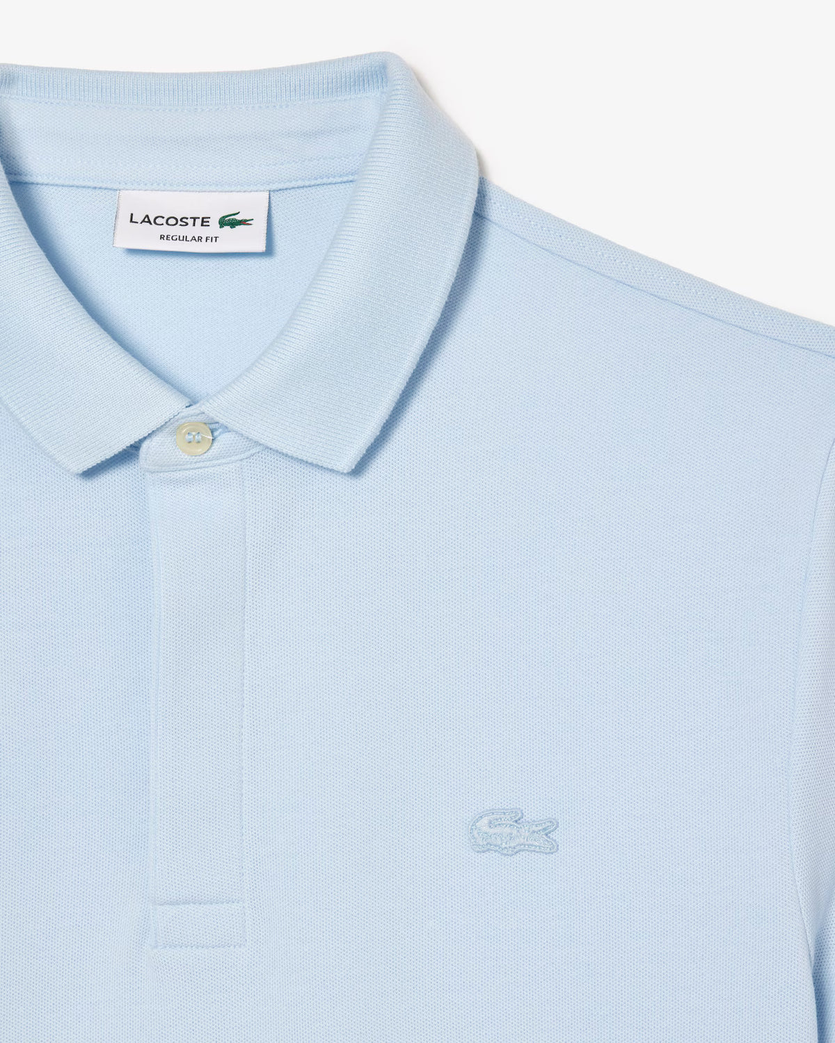 Lacoste Erkek Regular Fit Buz Mavisi Paris Polo