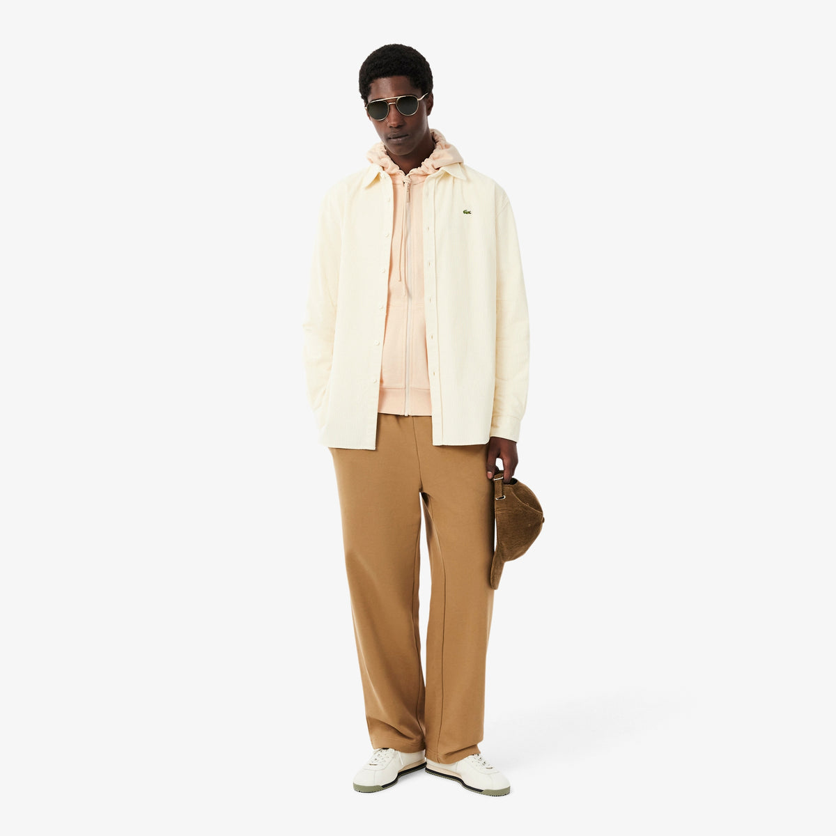 Lacoste Erkek Classic Fit Kapüşonlu Organik Pamuk Sweatshirt