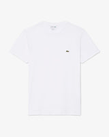 Lacoste Slim Fit Bisiklet Yaka Beyaz T-Shirt