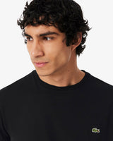 Lacoste Slim Fit Bisiklet Yaka Siyah T-Shirt