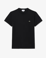 Lacoste Slim Fit Bisiklet Yaka Siyah T-Shirt