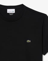 Lacoste Slim Fit Bisiklet Yaka Siyah T-Shirt