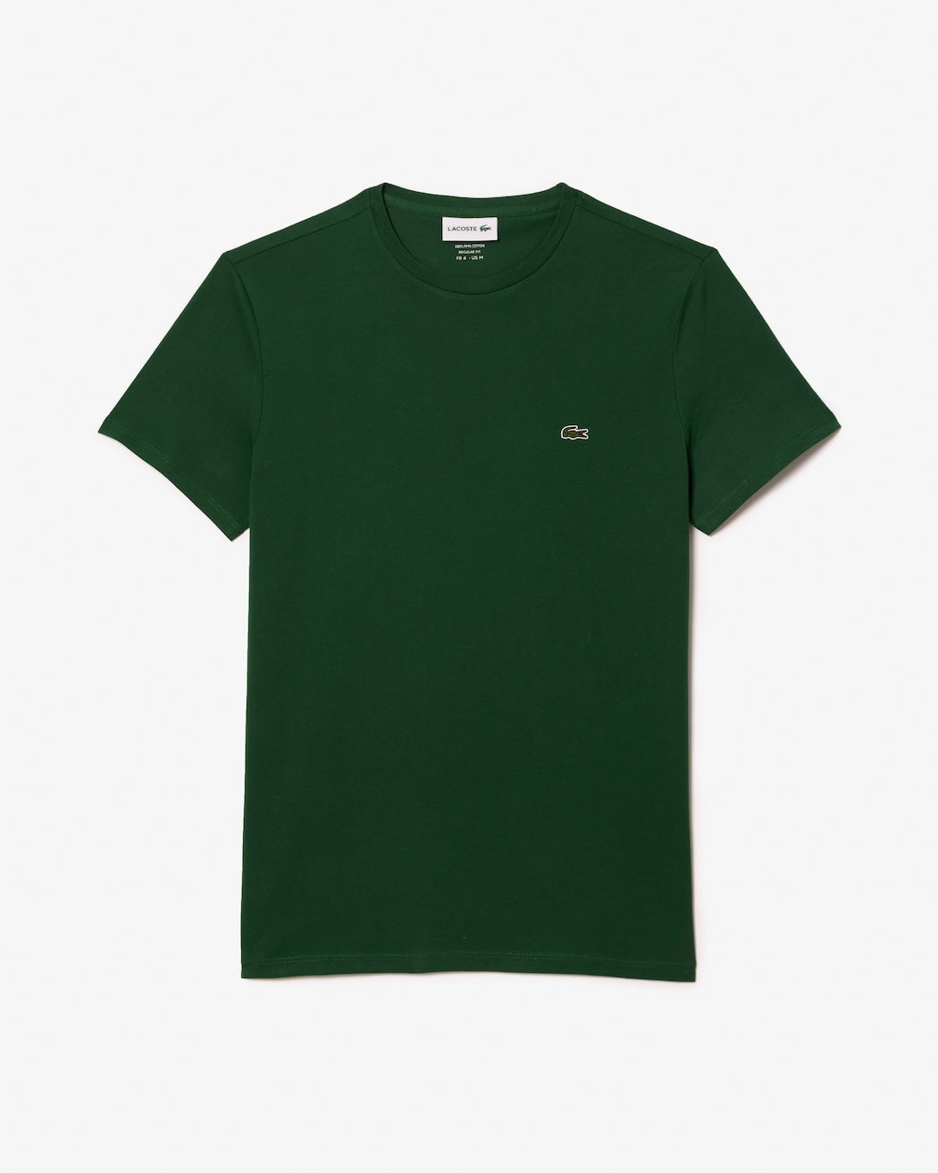 Lacoste Slim Fit Bisiklet Yaka Yeşil T-Shirt