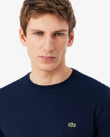 Lacoste Slim Fit Bisiklet Yaka Lacivert T-Shirt