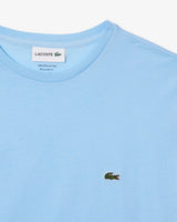 Lacoste Slim Fit Bisiklet Yaka Buz Mavisi T-Shirt